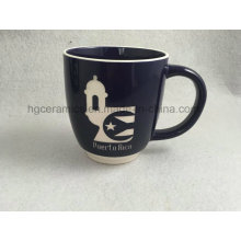 Sandblast Mug, Engraved Mug, Ceramic Mug with Engraved Logo